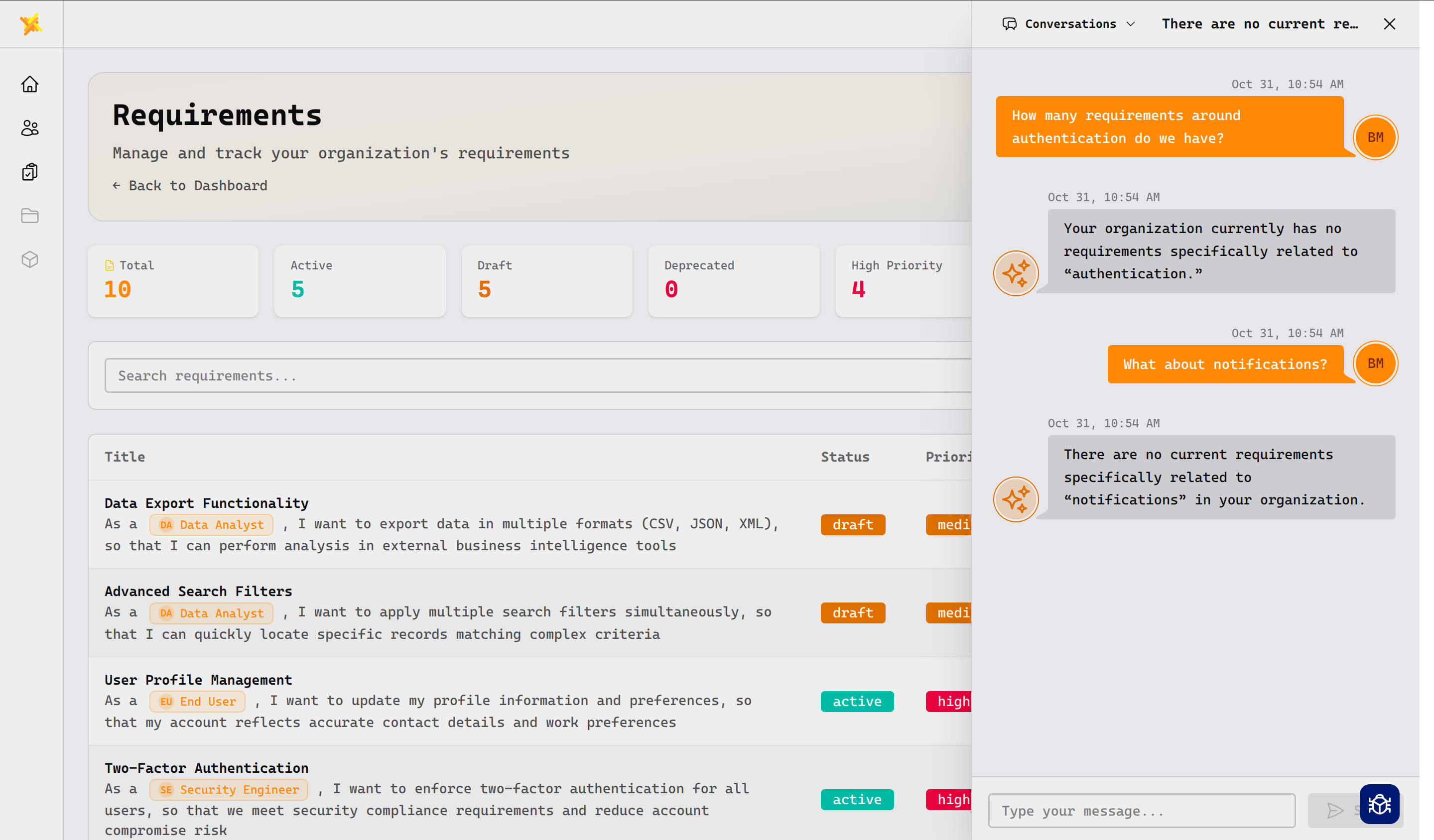 AI-Powered SDLC screenshot